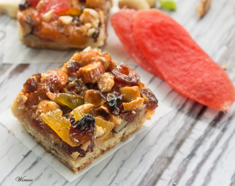 Nuts, Almonds & Dried Fruits Tart